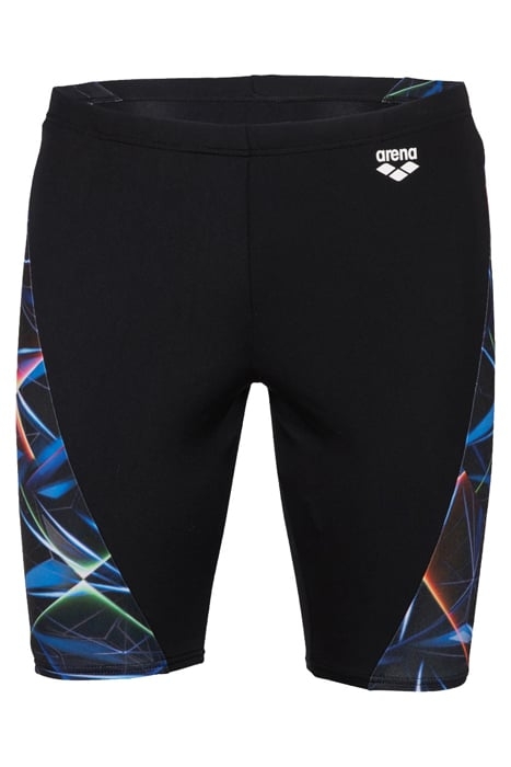 MEN'S SWIM JAMMER ALLOVER BLACK-MULTI 4