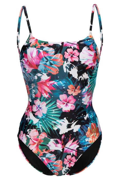 WOMEN'S ARENA SWIMSUIT U BACK ALLOVER GALAPAGOS MULTI 4