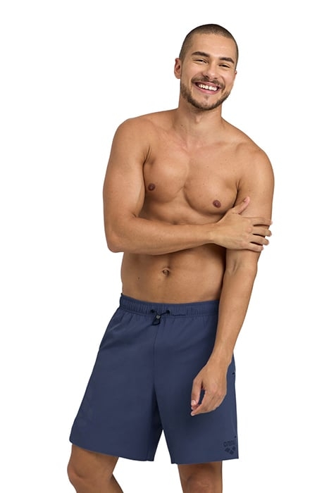 MEN'S ARENA EVO BEACH BOXER LOGO NAVY 1