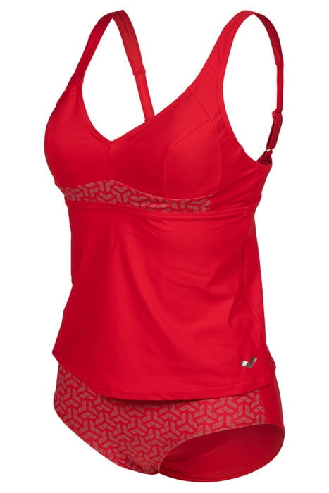WOMEN'S BODYLIFT SWIMSUIT MANUELA TANKIN RED 6