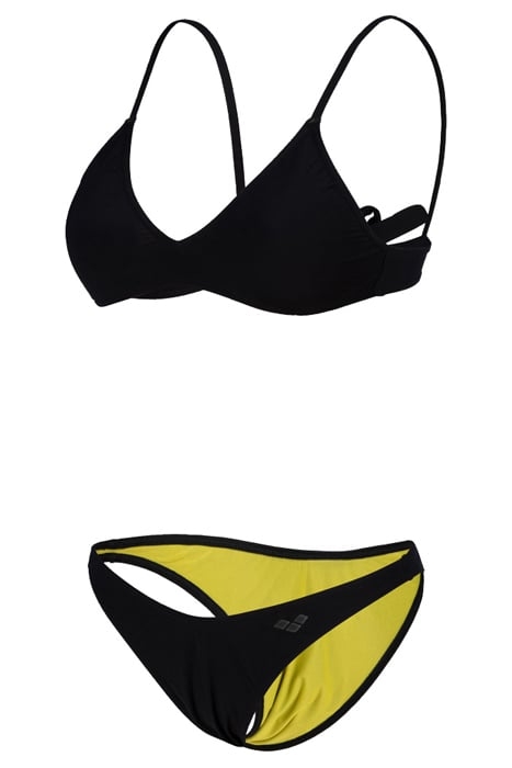 WOMEN'S ARENA SOLID BIKINI TRIANGLE BLACK 6