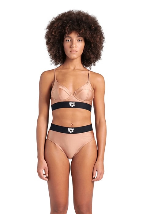 WOMEN'S ARENA BICOLORE ELASTIC BRASSIERE CREAM 1