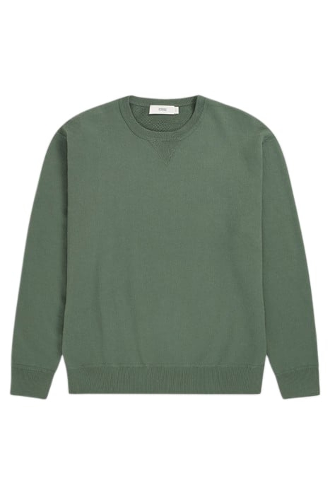 CREWNECK JUMPER DARK JADE 4