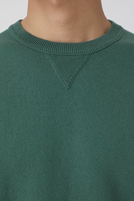 CREWNECK JUMPER DARK JADE 5