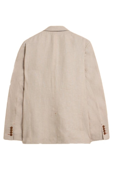 LINEN BLAZER NATURAL WHITE 3