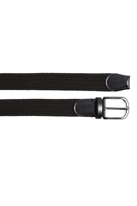 ELMONT-WOVEN BELT BLACK 6