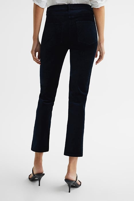 CINDY-TWISTED STRAIGHT PANTS NAVY 2