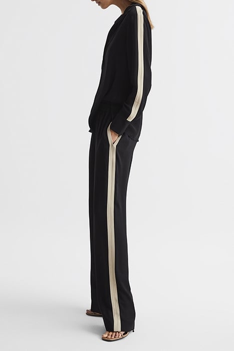 MILLIE-SIDE BLOUSE BLACK 5