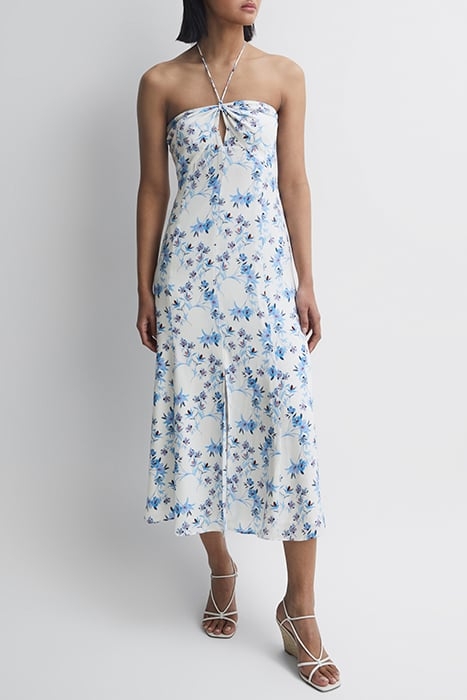 SOPHIA-FLORAL DRESS WHITE 1