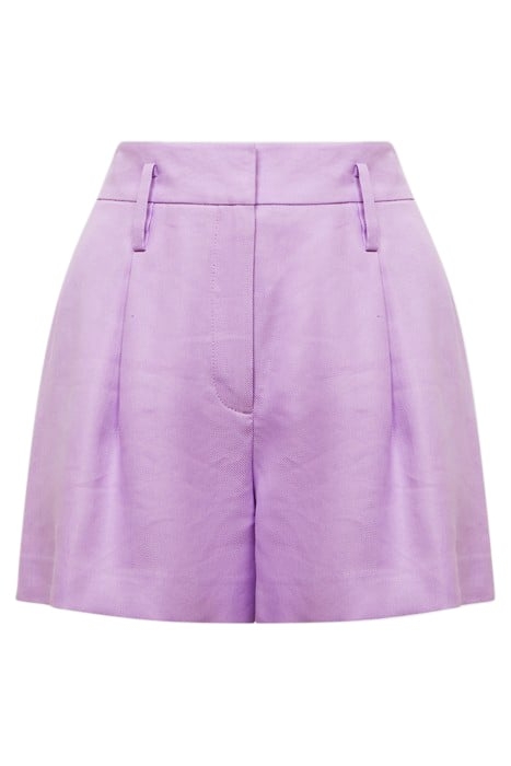 HOLLIE-PLEAT SHORTS LILAC 4
