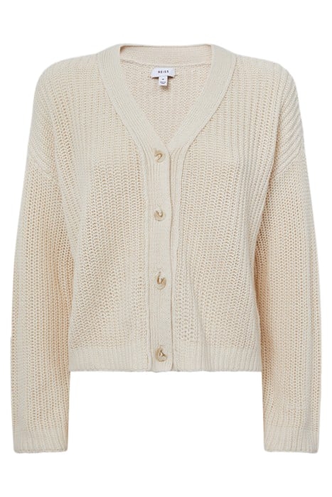 ADEENA-CHUNKY CARDIGAN NEUTRAL 4