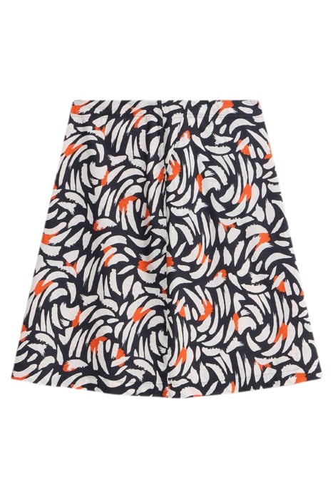 NELL REVERSIBLE SKIRT BLACK PRINTED 2