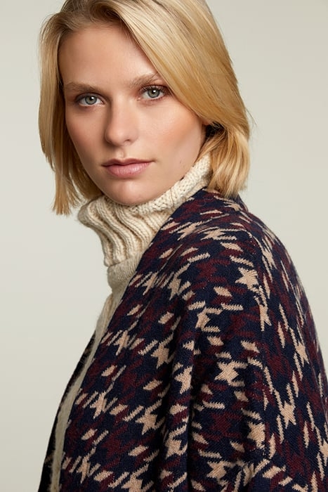 MULTI PIED DE POULE CARDIGAN 4