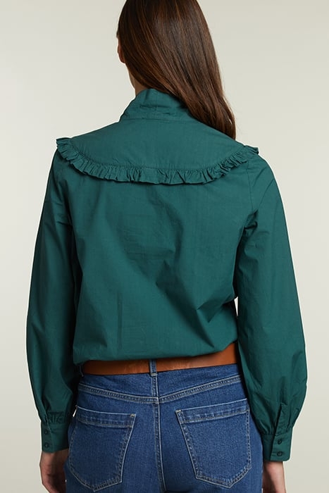 GREEN BLOUSE WITH BOW 2