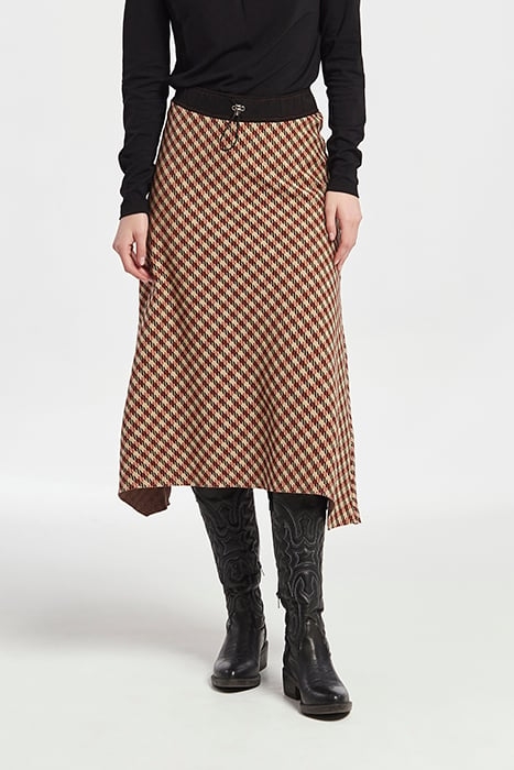 JACQUARD KNIT ORANGE 1