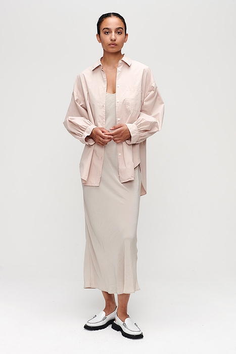 ROME SLIPDRESS CHALK 3