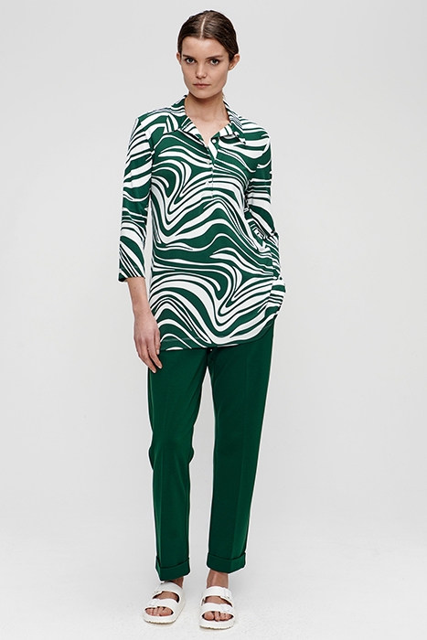 TUNIC POLO TOP SPRING GREEN 2