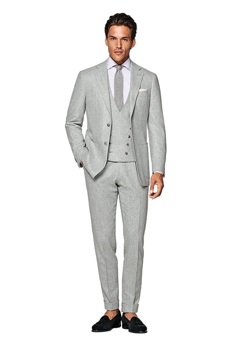 LIGHT GREY WAISTCOAT 3