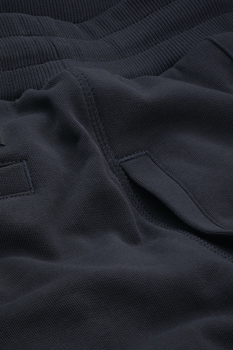 LOGAN-PINTUCK | CUFFED SWEATPANTS DARK NAVY 2