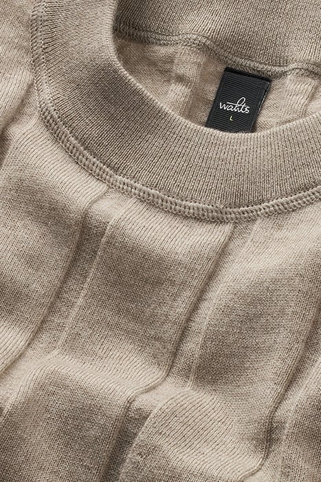 CONRAD | RETRO CASHFEEL PULLOVER BEIGE 3