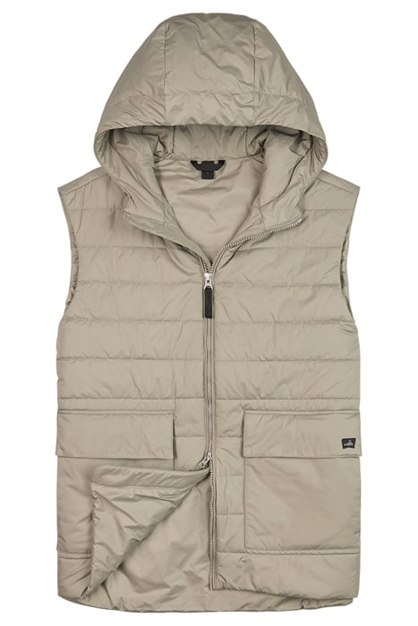 HOLDEN | PADDED COMMUTER VEST SLATE BEIGE 1