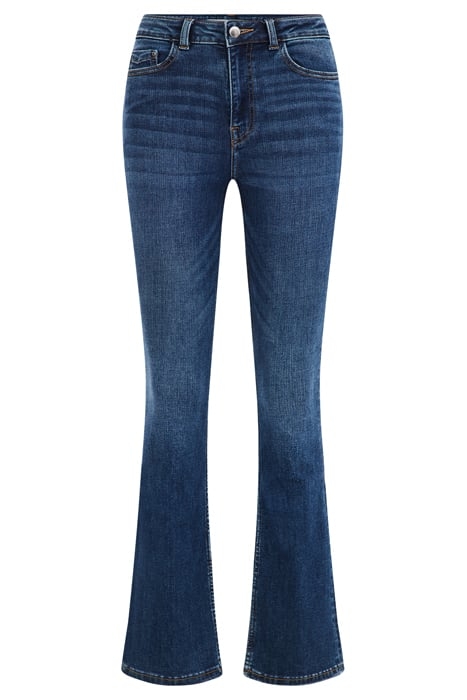 5-POCKET HIGH WAIST DARK BLUE 4