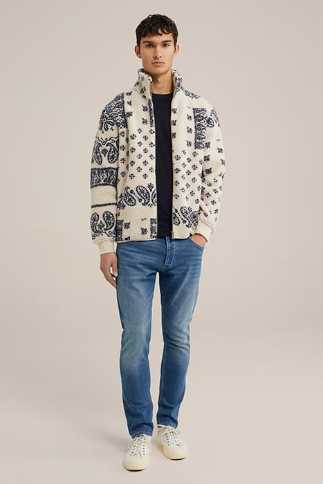 5-POCKET MID WAIST BLUE 3