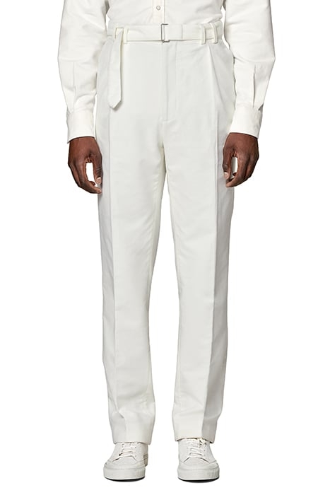 OFF-WHITE WIDE LEG TAPERED TROUSERS 1
