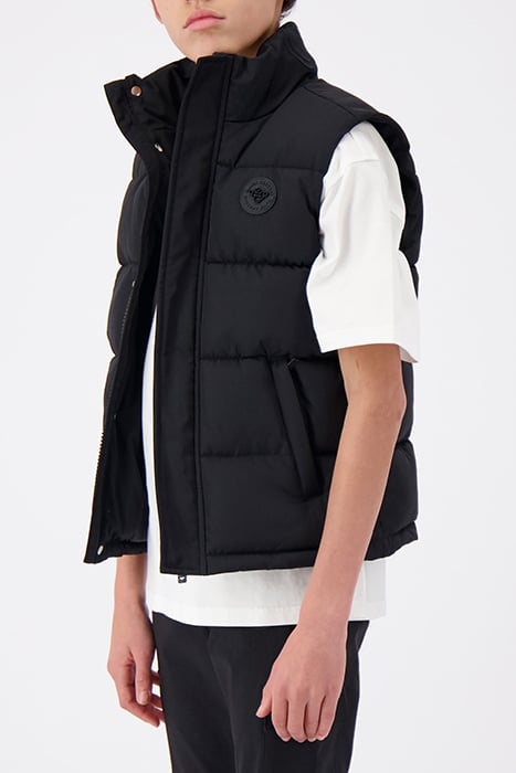 JR. ESSENTIAL BODYWARMER BLACK 2