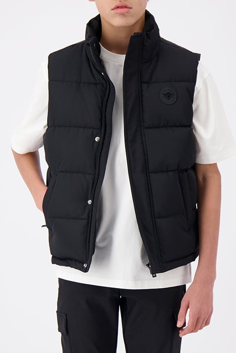 JR. ESSENTIAL BODYWARMER BLACK 1