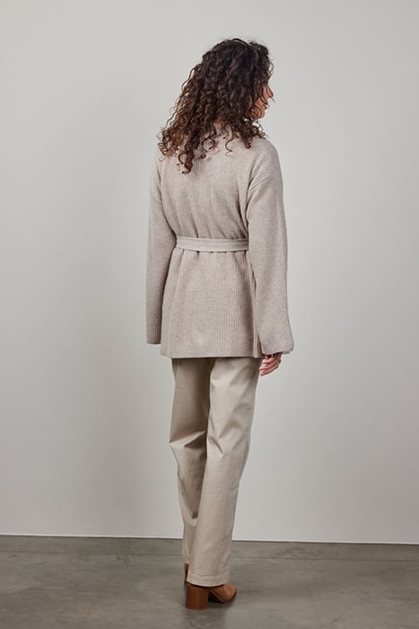 KIMONO CHIARA CASHMERE LIGHT SAND MELANGE 3