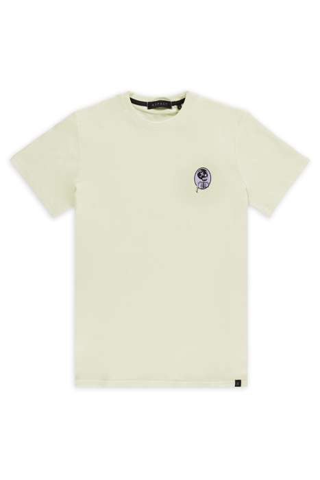 SKULL PORTRAIT TEE AQUA 1