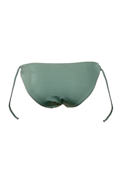 LACE UP BIKINI BOTTOMS GREEN 2