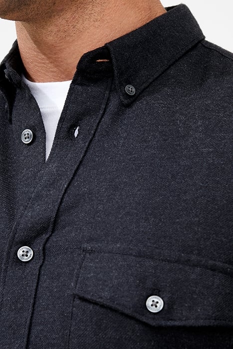 2 POCKET FLANNEL LS MR BLACK 5