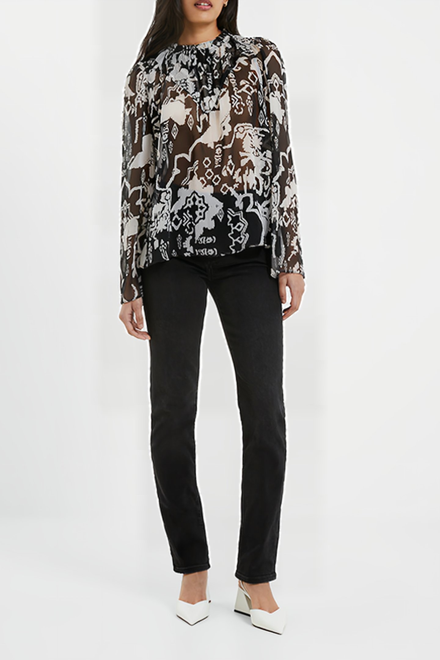 DEON HALLIE HIGH NK POPOVER BLACK 2