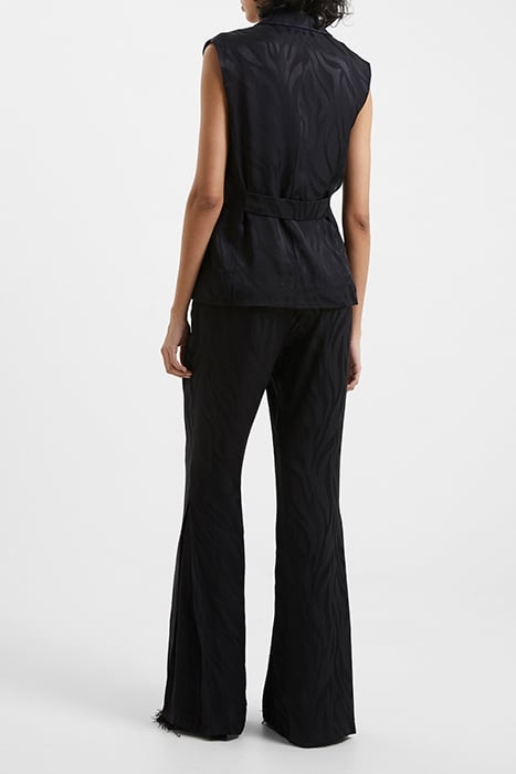 ABA SATIN TROUSER BLACK 3