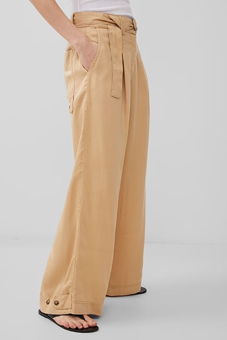 ELKIE TWILL TROUSER BROWN 1