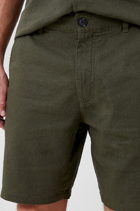 SOFT TAILORED SHORTS GREEN 7