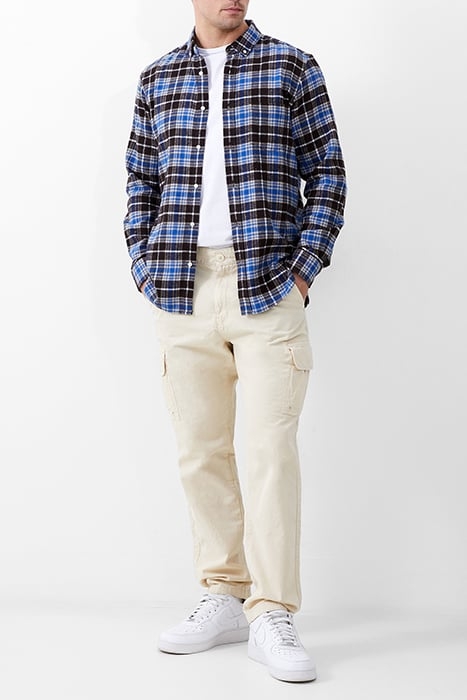 FLANNEL REGULAR FIT SHIRT ZERM BLUE 2