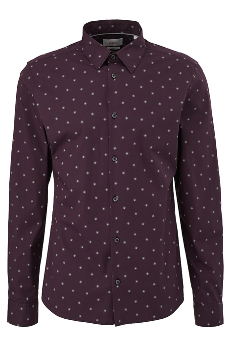 S.OLIVER SHIRTS BURGUNDY 4