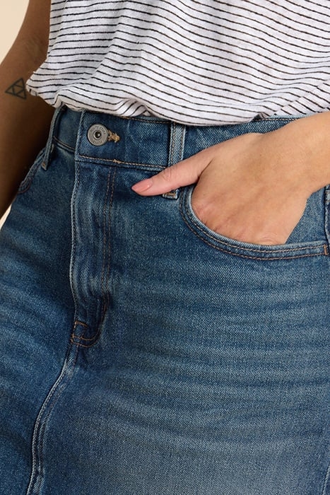 JEMMA DENIM SKIRT MID DENIM 4