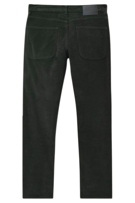 CROSBY CORD TROUSER DARK GREEN 5