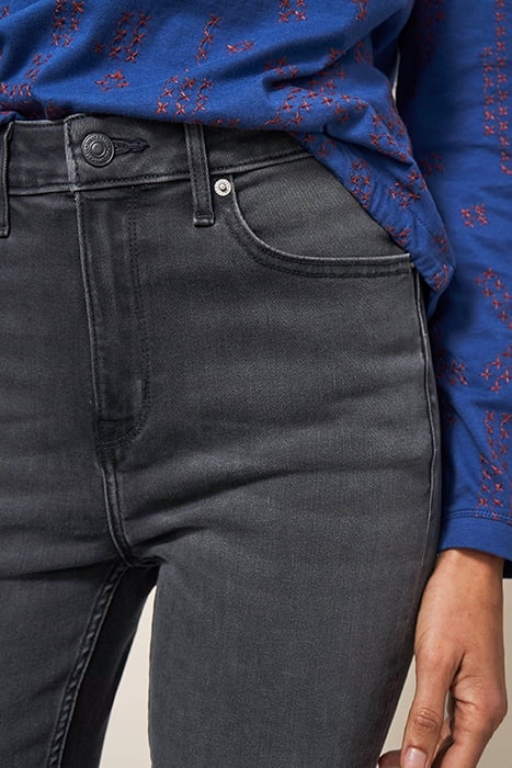 AMELIA SKINNY JEANS CHARCOAL GREY 4