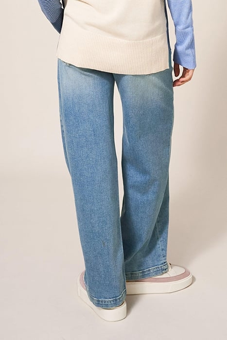 SADIE WIDE LEG JEAN LIGHT DENIM 2