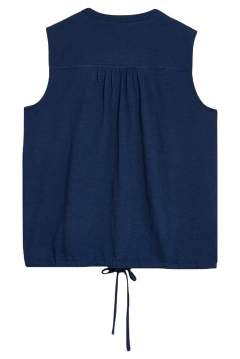 TULIP JERSEY SLEEVELE SHIRT FRENCH NAVY 2