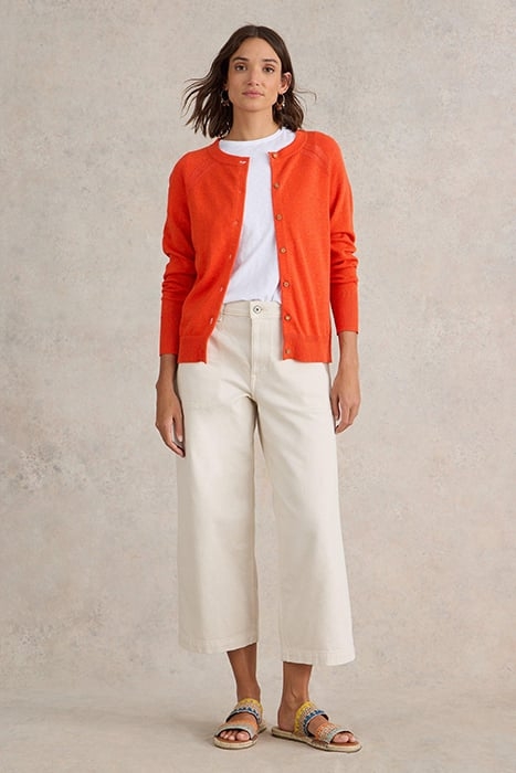 LULU CARDI BRIGHT RED 1