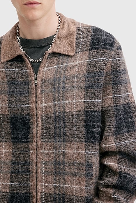 ROBBIE CARDIGAN YEW BROWN 6