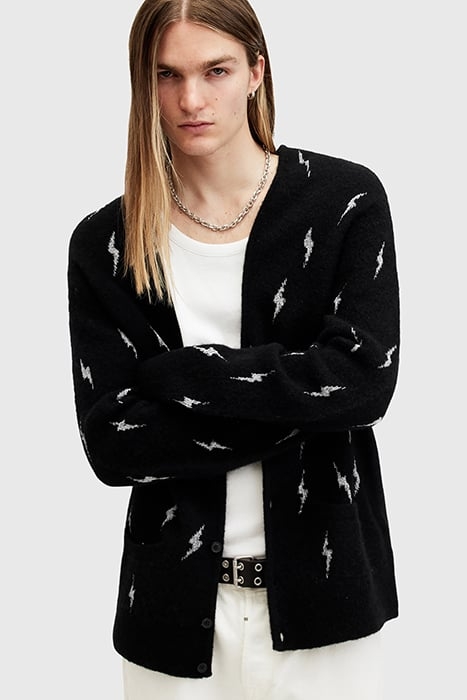 ZAP CARDIGAN BLACK 5