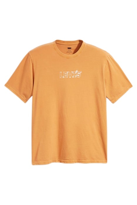 SS PRINTED T-SHIRT ORANGE 3
