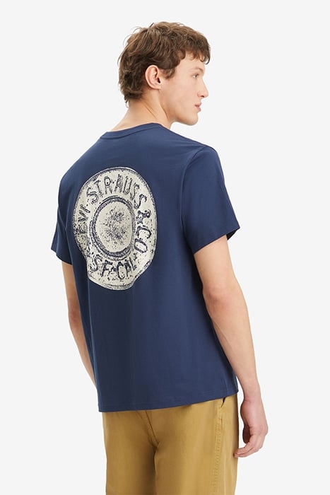 SS PRINTED T-SHIRT NAVY 2